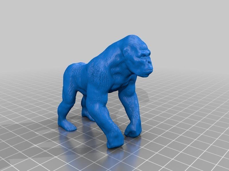 ゴリラ（Gorilla）3Dデータ