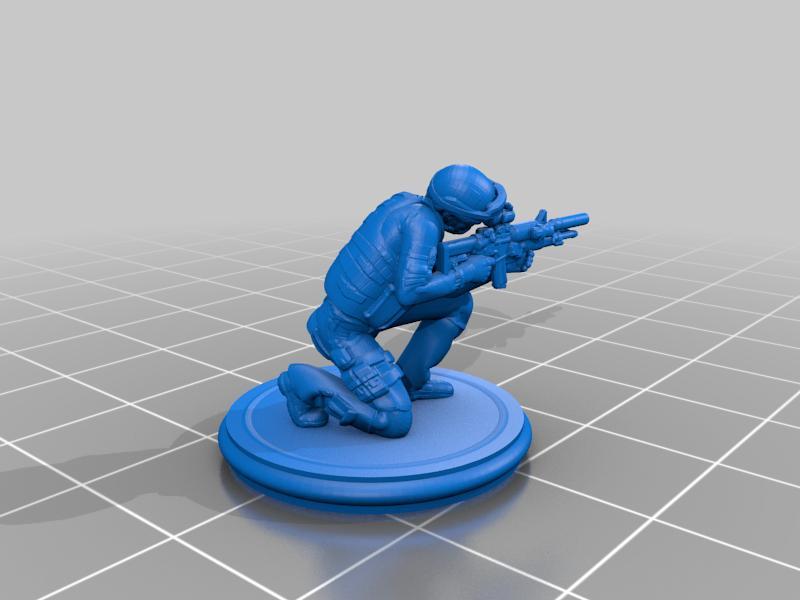 Modern Military Troops