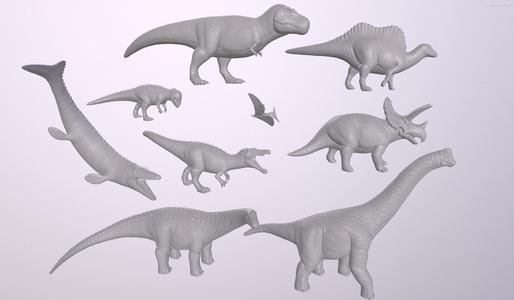 3D Dinosaur Models: From T-Rex to Pterodactyl For 3D printing