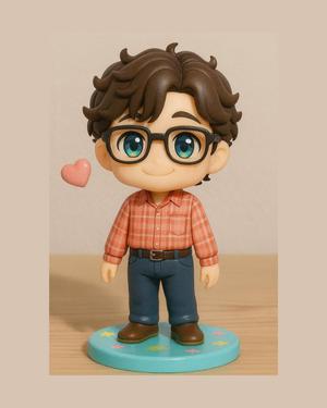 Shunpei Akiyama - migi to dali anime chibi