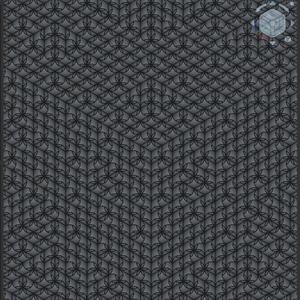 Hyperbolic Cube Fractal | Additive Menger Sponge Style | Level 3