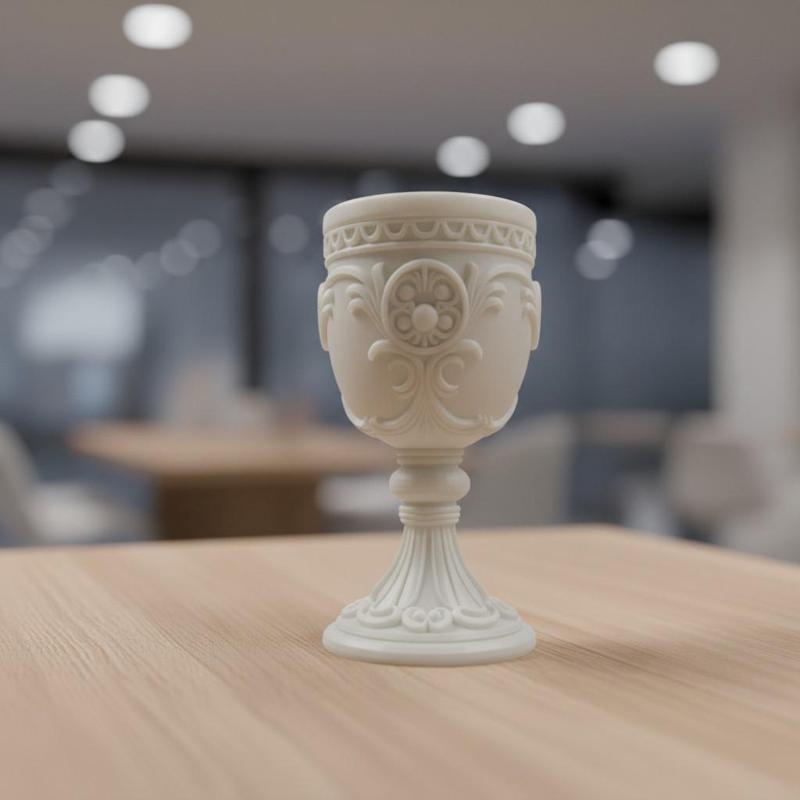 Ornate Fantasy Goblet 3D Print Model