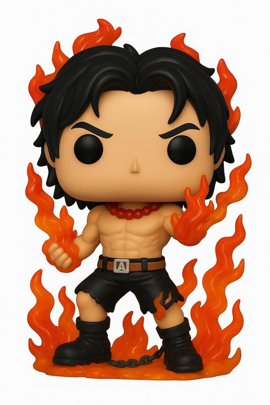🔥 Portgas D. Ace | One Piece | Chibi-Style | 3D Print Model 🔥