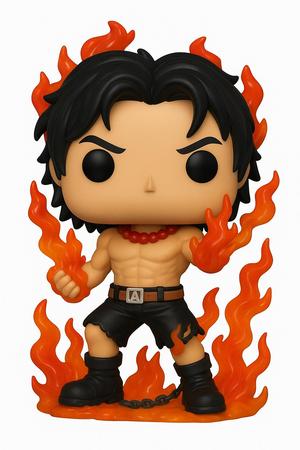 🔥 Portgas D. Ace | One Piece | Chibi-Style | 3D Print Model 🔥