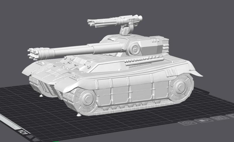 Planetside 2 Prowler - Ready to print!