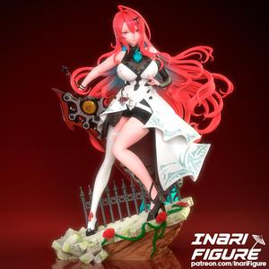 Elizabeth Rosebloodflame | Hololive EN | HoloJustice | 3D PRINTIG MODEL