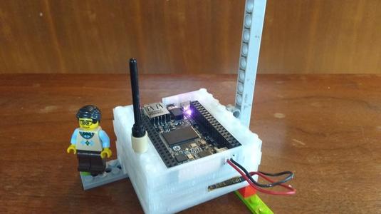 Case for CHIP and LiPo battery - Lego compatible