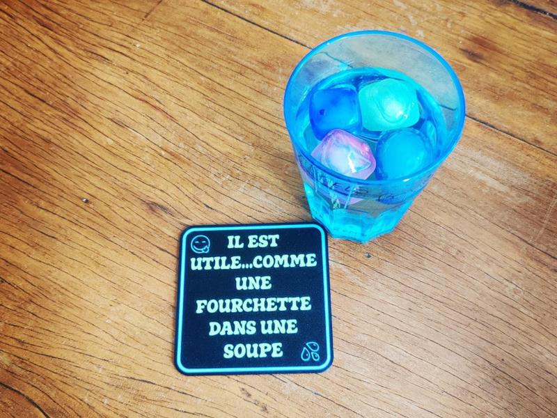 Humorous Coasters for Successful Aperitifs