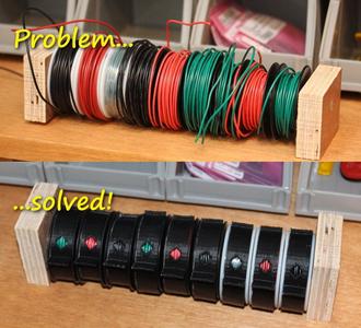 Wire Spool Clamp (Parametric)