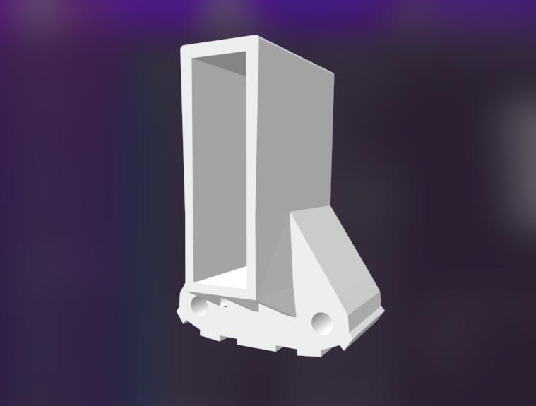 Rubber foot for folding aluminum ladder - Rubber foot for folding aluminum ladder