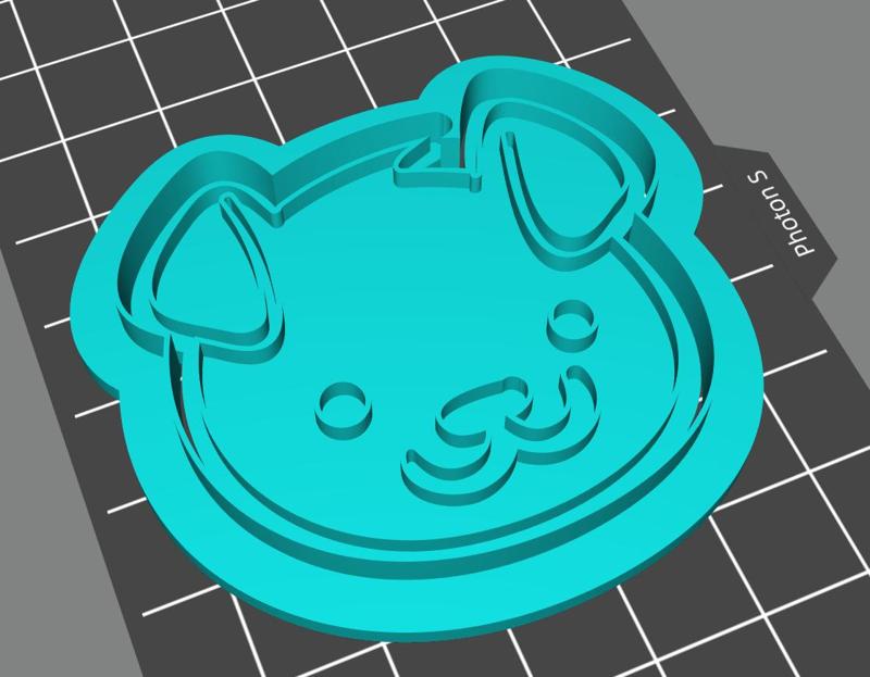 Dog cookie cutter