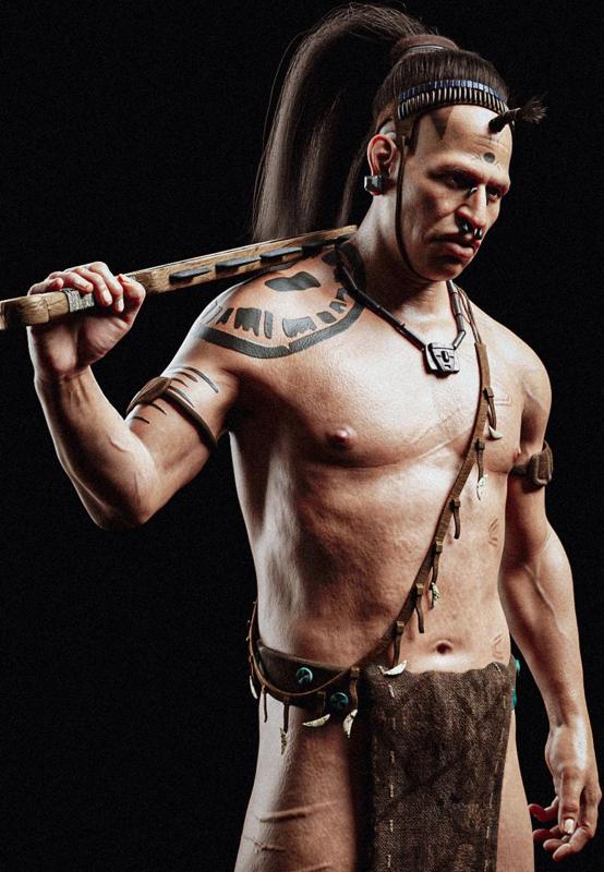 Middle Eye (APOCALYPTO) sculpture