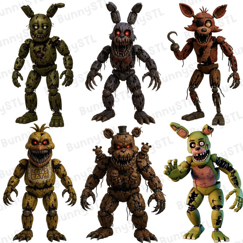 FNaF Figure Pack – 17 Iconic Animatronics !!!