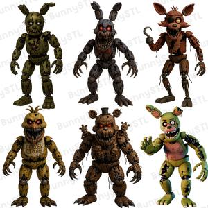 FNaF Figure Pack – 17 Iconic Animatronics !!!