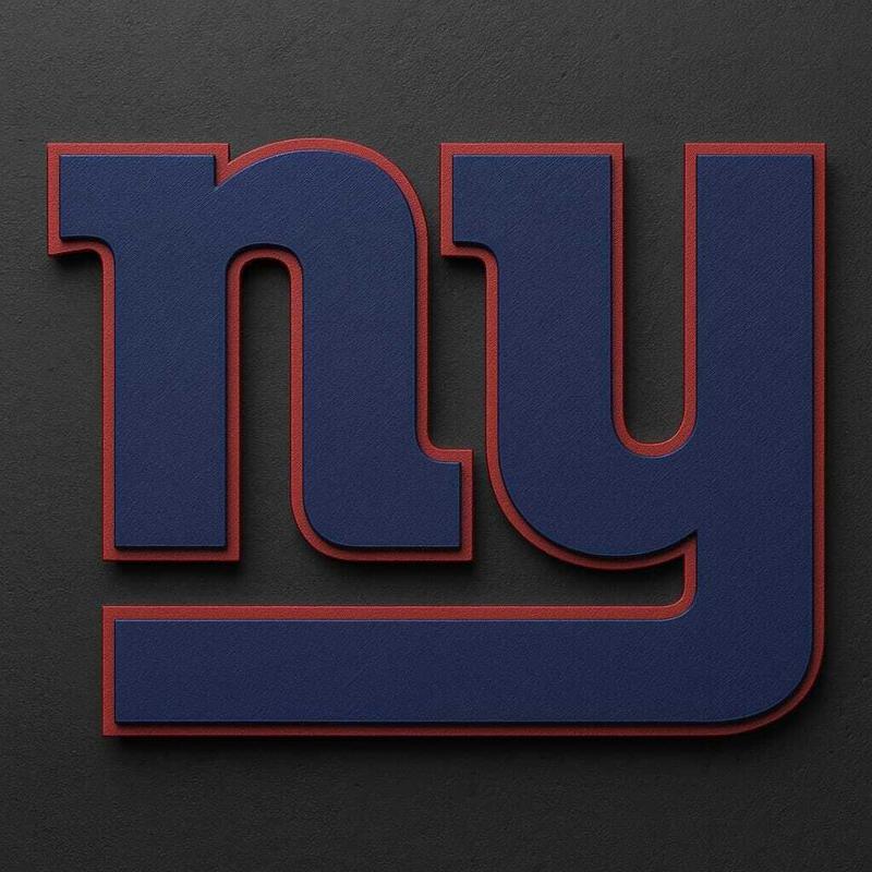 New York Giants Logo - NFL in 3D (Decoration / Fan Art)