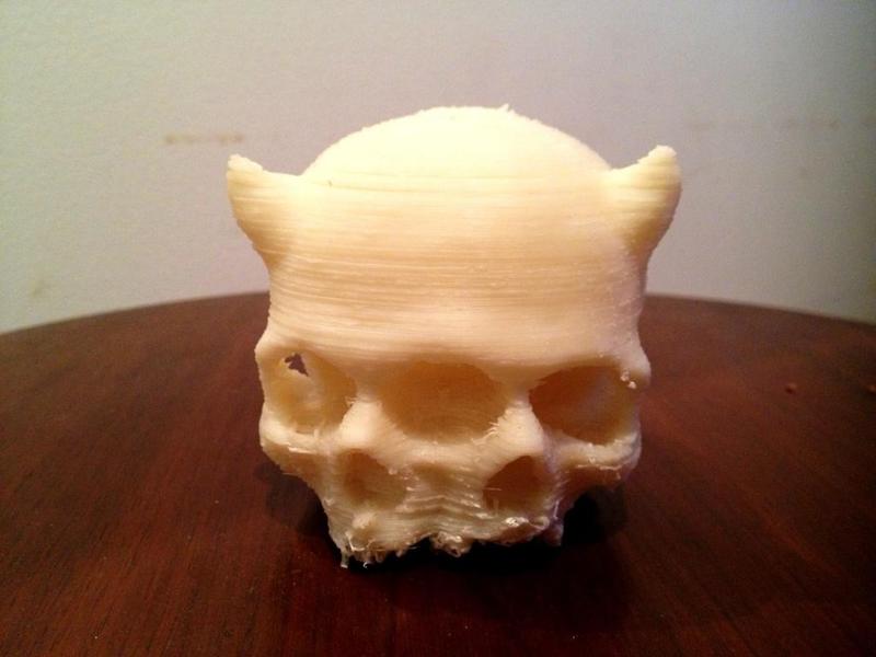 Triclops Devil Baby Skull