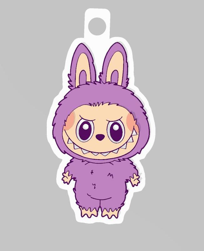 LABUBU KEYCHAIN (MULTICOLOR WITHOUT AMS)🎨