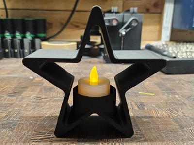 Small Star Candle Holder