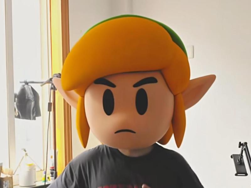 [The Legend of Zelda] Link Big Head Mask by Lin Jiaju