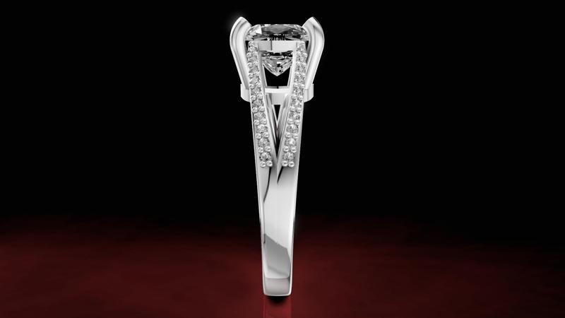 cushion engagement ring 1