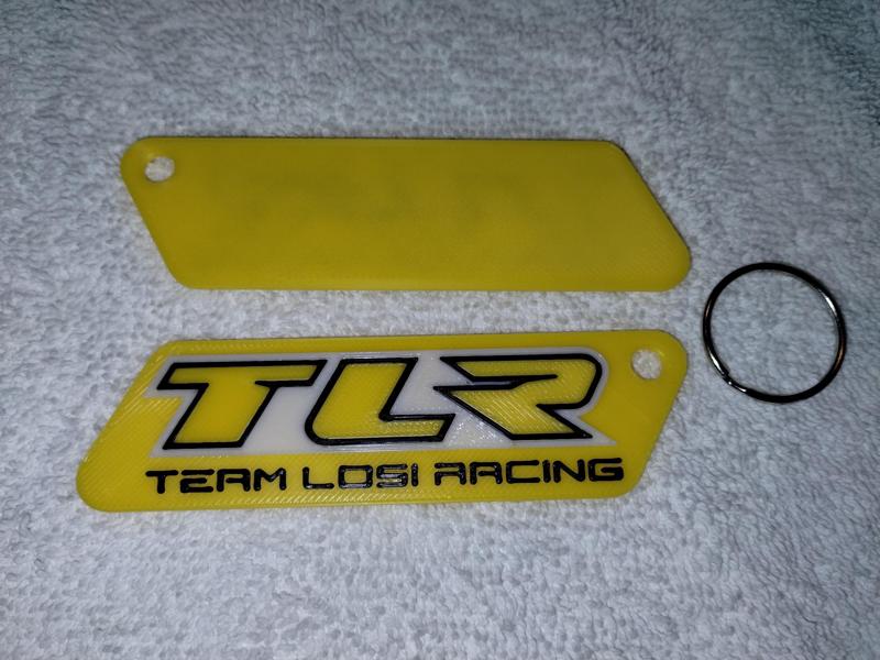 Team Losi TLR RC Key Chain Zipper Pull