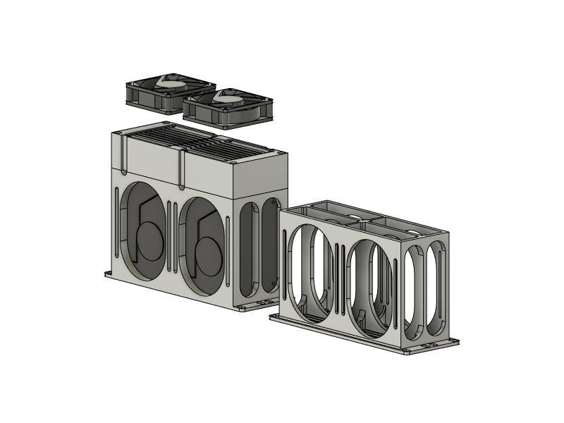 10-inch Rack Mount for 4x 3.5 HDD's