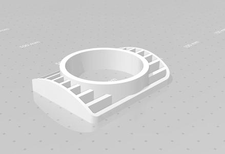 Pressure gauge holder 52mm Seat LEON 1M