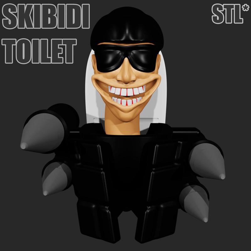 SKIBIDI TOILET - MISSILE SUNGLASSES TOILET | 3D FAN ART