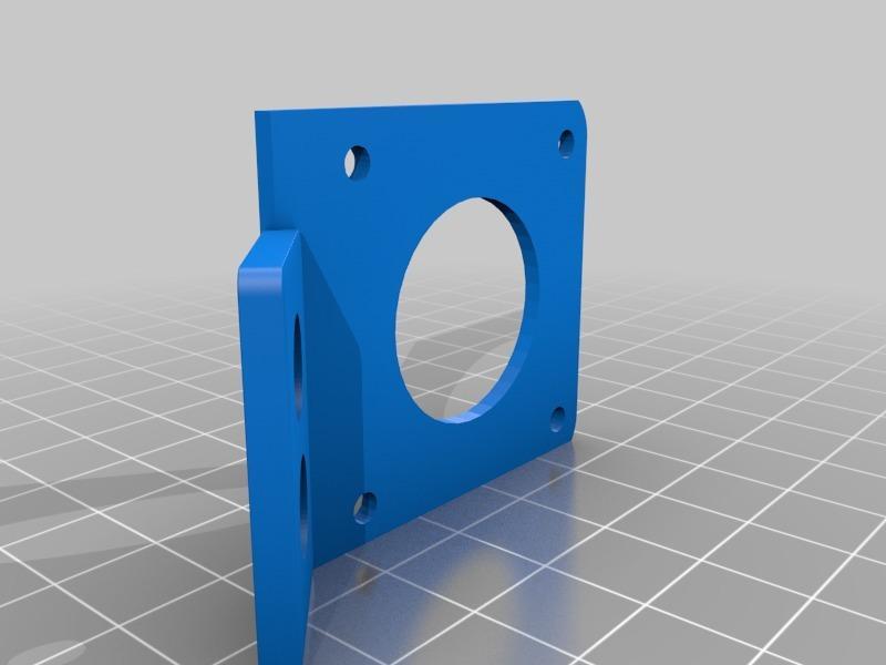 kossel 2020 Metal delta extruder mount