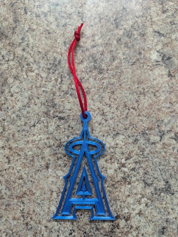 Los Angeles Angels Christmas Ornament