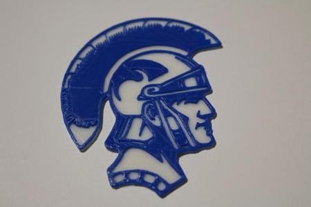 Trojan Head Logo