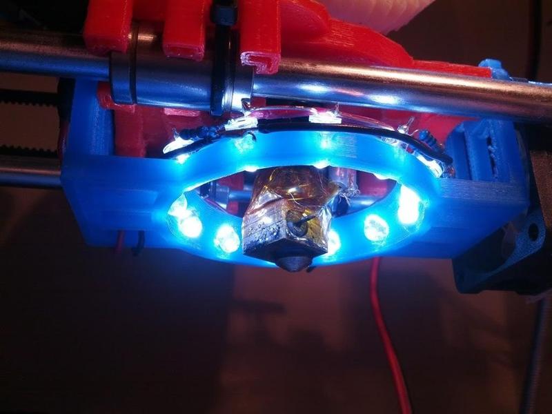 Led Ring for Prusa Mendel X-Carriage