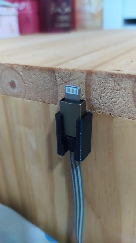 iphone cable holder