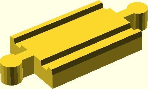 Toy train track (customizer)