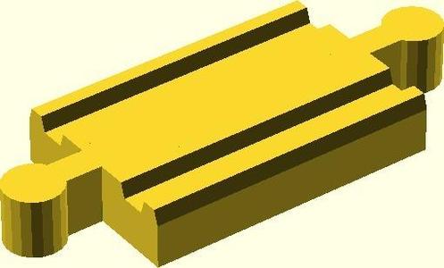Toy train track (customizer)