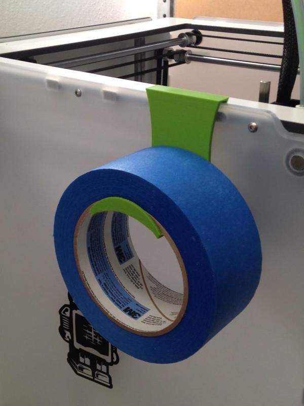 Blue tape holder for Ultimaker 2