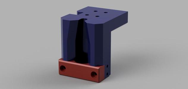 E3Dv6 mount for Renkforce RF500