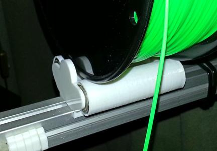 Universal spool holder for square beam (parametric)