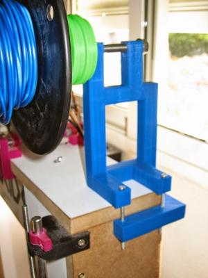 Cool Spool Support for Prusa i3 Boxframe