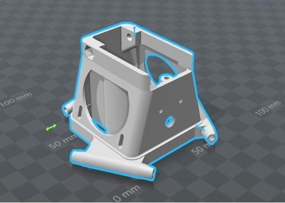 Micromake effector v3 (3ddev)-40mm dist. rod ends