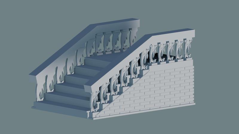 3D Staircase