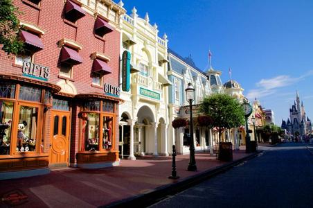 Main Street U.S.A. Bottom Left Corner