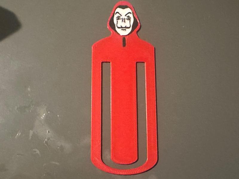 Money Heist Bookmark