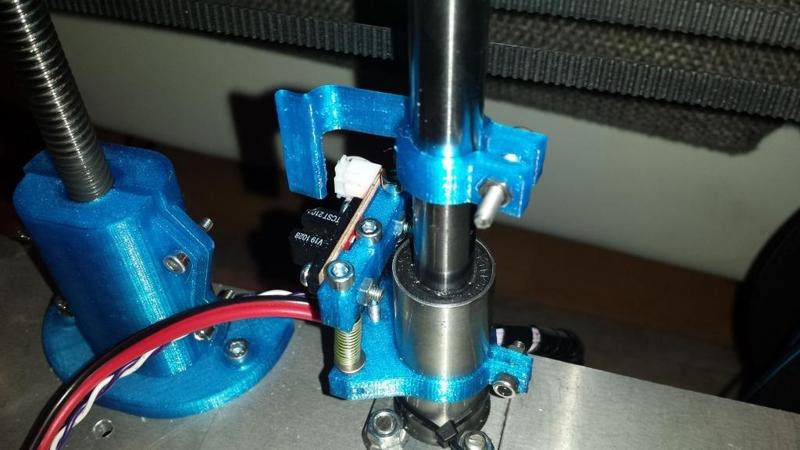 Z-Axis optical endstop mount for LMK12LUU