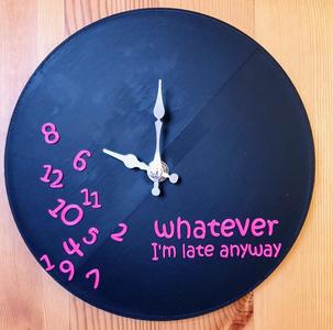 I'm Late Clock