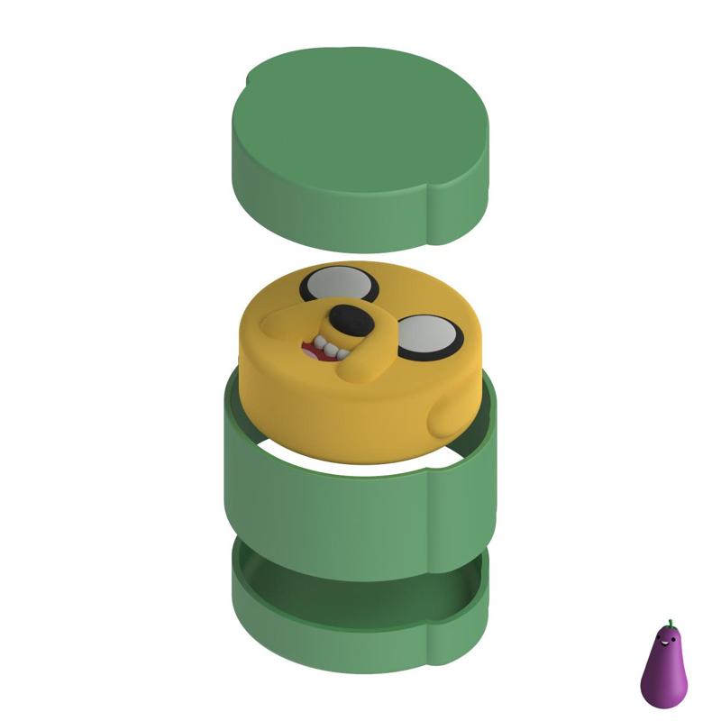 ADVENTURE TIME JAKE THE DOG BATH BOMB SOLID SOAP PRESS MOLD