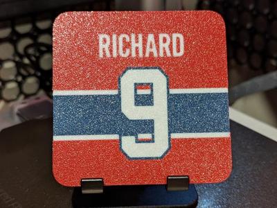 Maurice Richard CH coaster