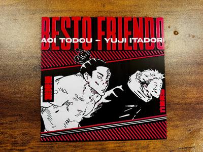 Best Friend – Aoi Todou & Yuji Itadori Poster
