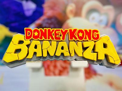 Donkey Kong Bananza Display Logo