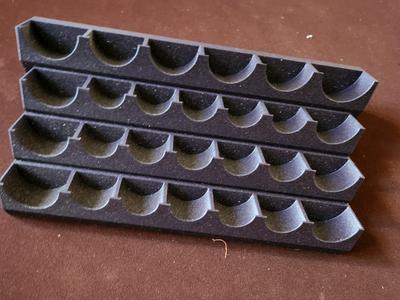 Souvenir and collectible coin display rack